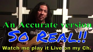 Jeff Buckley "So real" Guitar lesson by Mike Ruggirello