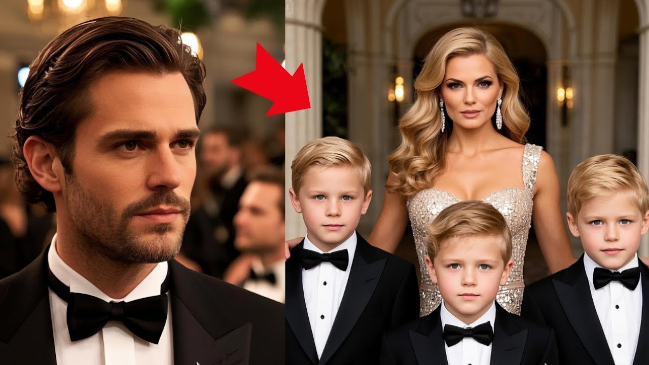 MILLIONAIRE TRIES TO SHAME EX AT WEDDING... AND DISCOVERS THREE SONS HE NEVER KNEW!