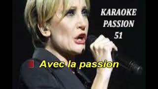 KARAOKE PATRICIA KASS . Chanson d&#39;amour pas finie  2016  KARAOKE PASSION 51