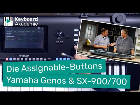 Die Assignable-Buttons am Yamaha-Keyboard | Power-Tipp