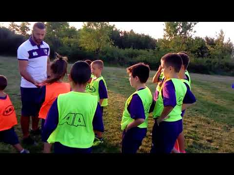 Први тренинг фудбалске академије "Кристал", 01. сеп. 2018.