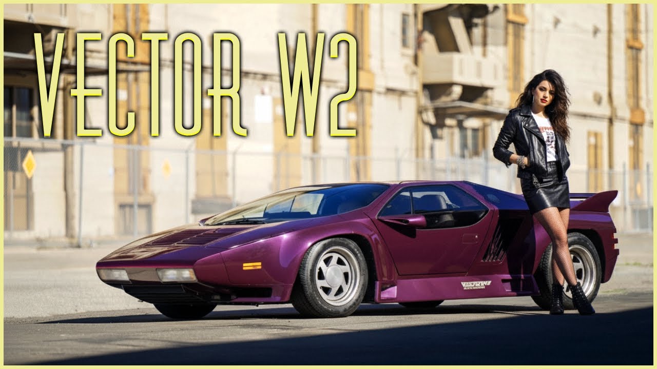 Vector W2: America's First True Supercar with 600HP Twin-Turbo V8