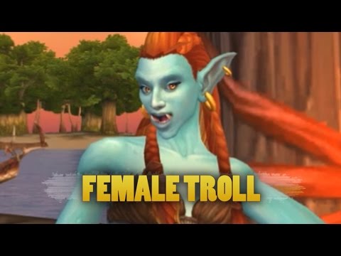 World of Warcraft: Warlords of Draenor - Updated female troll animations