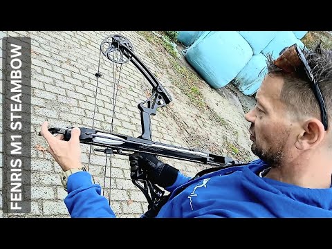 FENRIS & M1 by STEAMBOW: The 5-arrow magazine system for the bow OUTDOOR PART 1/3 "BUDDIE SHOOT"