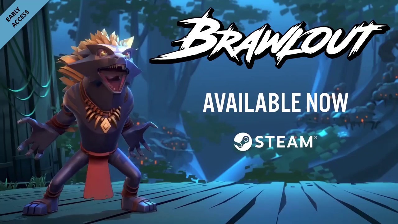 Brawlout - Steam Early Access Launch Trailer - YouTube