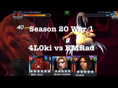 Season 20 War 1 - 4L0ki vs EMRad