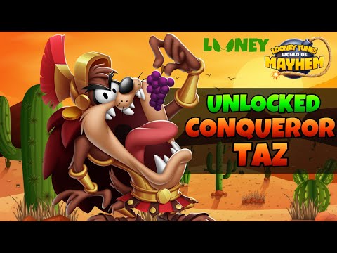 UNLOCKED Conqueror Taz - Looney Tunes WOM