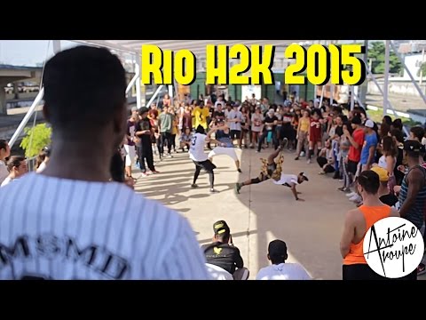 Rio H2K 2015 - @AntoineTroupe Palco Start ! Made Me @chrisbrown