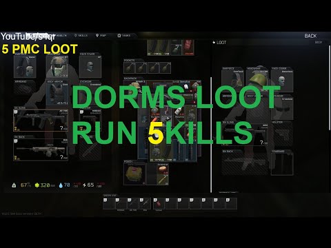 Customs Dorms Loot - Escape from Tarkov