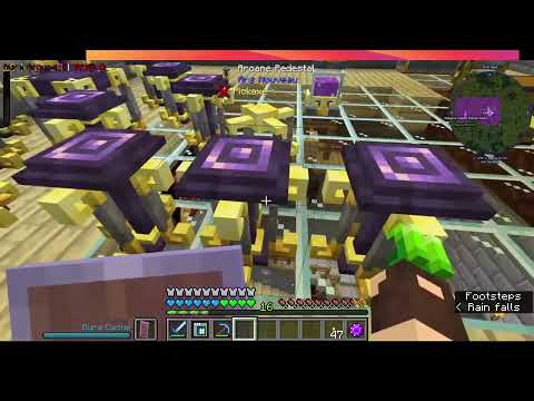 Minecraft Ragnamod VII Episode 10 Starting Occultism Ars Nouveau Quest Catch-up & Dungeoning