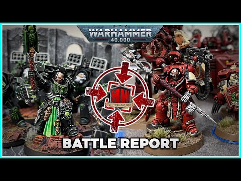 @wintersSEO vs Hellstorm | Deathwing vs Iron Hands | No Retreat Legends 40K Battle Report