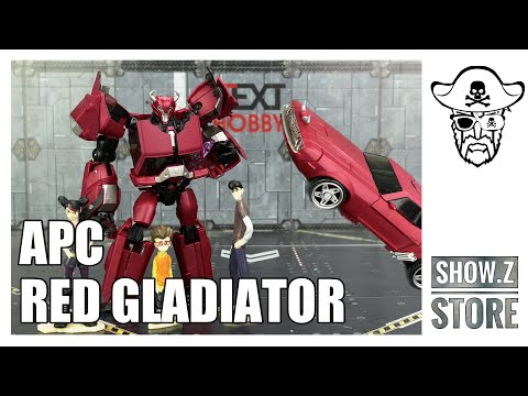 APC Toys Red Gladiator Transformers Prime Cliffjumper
