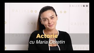 Cursul de Actorie cu Maria Obretin video
