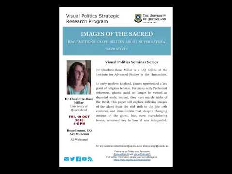 Visual Politics Seminar Series Semester II, 2018 - Charlotte-Rose Millar