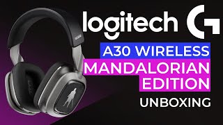 LOGITECH G A30 WIRELESS GAMING HEADSET THE MANDALORIAN™ EDITION | UNBOXING