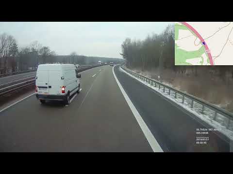 Germany. Motorway A7, Kirchheimer — Schweinfurt, 2019, 1x