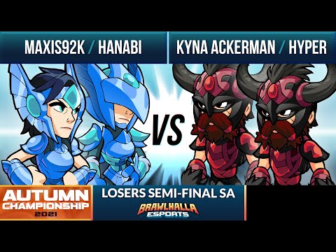 MaxiS92K & Hanabi vs Kyna Ackerman & Hyper  Losers SemiFinal  Autumn Championship 2021  SA 2v2