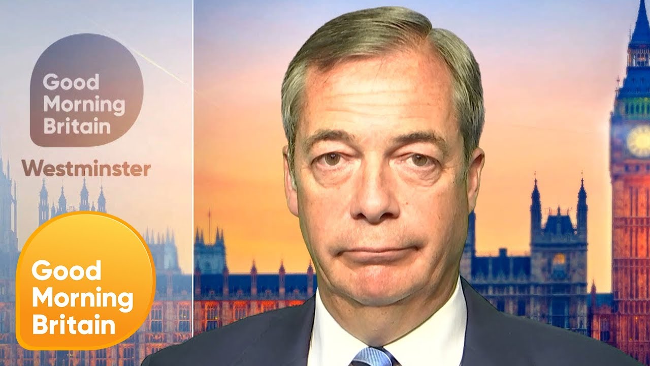 Nigel Farage Reacts to Caller Prank on His LBC Show | Good Morning Britain