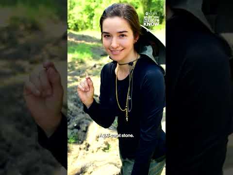 Woman digs for 2.3-carat diamond at Arkansas Park for engagement ring