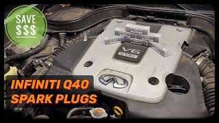 Infiniti Q40 How To Replace Spark Plugs 2014 - 2015