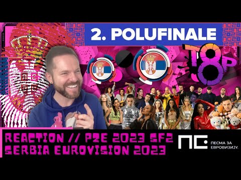 PZE 23 POLUFINALE 2 | Pesma Za Evroviziju Reaction | PESMA ZA EVROVIZIJU 2023