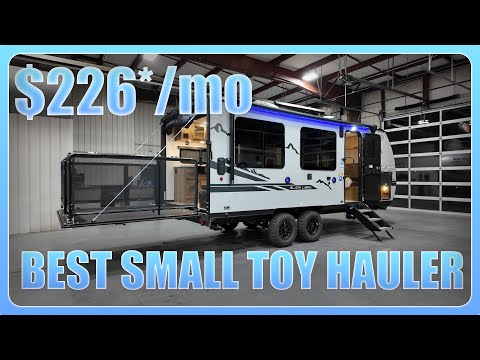 Nicest Small Toy Hauler! - 2025 Grey Wolf 18RRBL