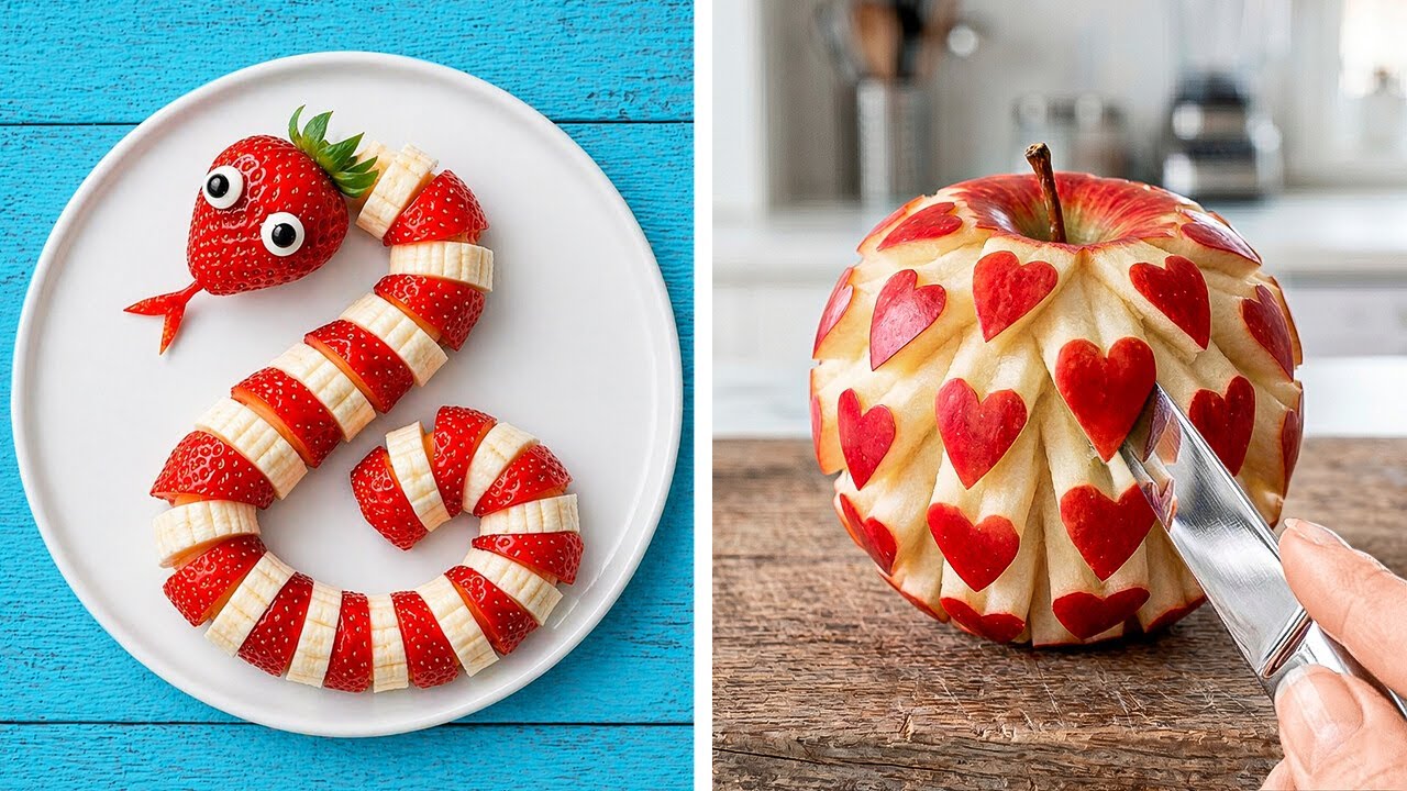 🍓 Your Fruit Platter Will Never Look the Same After This Hacks! 🤯🔥