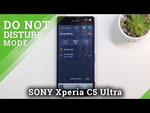 How to Enable Do Not Disturb Mode in SONY Xperia C5 Ultra – Block Sounds & Vibrations