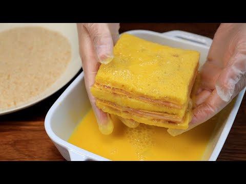 I've never had such delicious and special toast! Quick breakfast ready in minutes