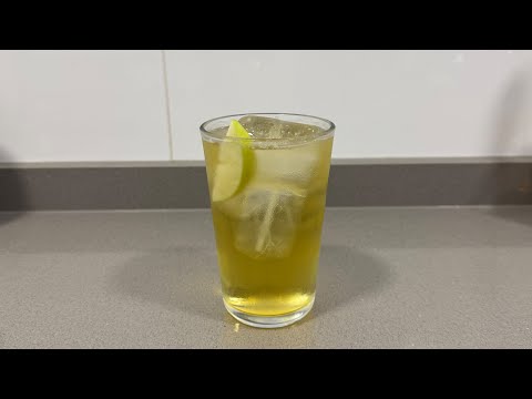 Bourbon Whiskey Apple Highball