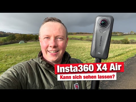 Zu 100% aufgenommen mit der Insta360 X4 Air -  360 Grad  Kamera im Praxistest / Footage in 4K