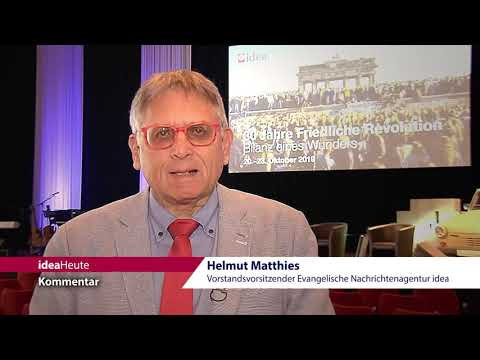 ideaHeute 23 10 2019 - Kirche - Kongress: 30 Jahre Friedliche Revolution