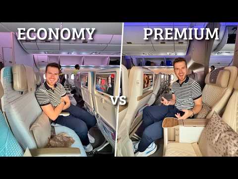 Emirates A350 NEW Economy & Premium Economy (EVEN BETTER?!)