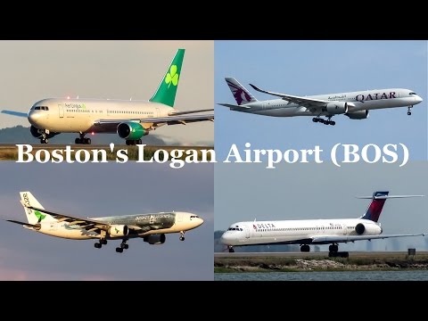 1+ HOUR of Pure Plane Spotting at Boston-Logan (BOS/KBOS)
