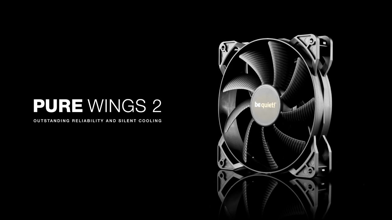 be quiet! PC-Lüfter Pure Wings 2 80 mm