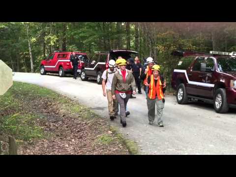 Search for missing children in Red River Gorge