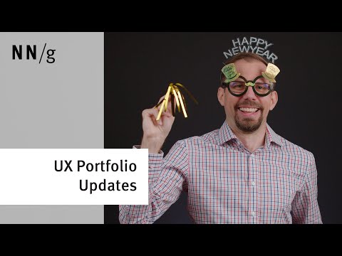 UX Portfolio Updates: A New Year's Resolution (Video) - NN/G
