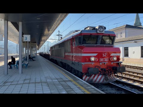 Celje - Slovenian Railways - December 2021 [4K]