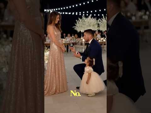 Funny Baby Interrupts Marriage Proposal : She Said NO ?!