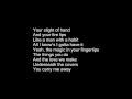 Keith Urban - Your Body - Lyrics