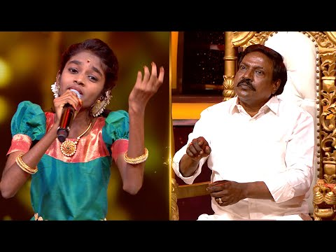 Poo Pookum Masam Song by #Sarasruthi ❤️‍🔥😍 | Super Singer Thiruvizha | Super Singer Junior 10