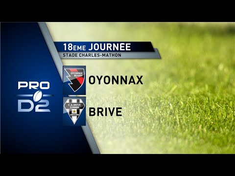 J18 PRO D2 - OYONNAX vs BRIVE : Le match en bref