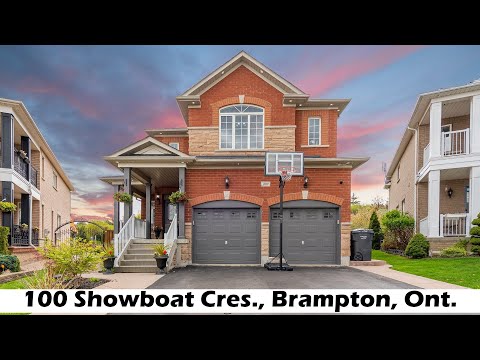 100 Showboat Cres , Brampton - Detached Home for Sale