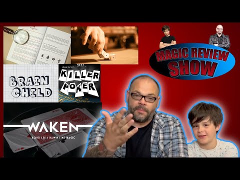 Brain Child, D.I.E, Four Treasures, Waken & Killer Poker | Craig & Ryland's Magic Review Show #108