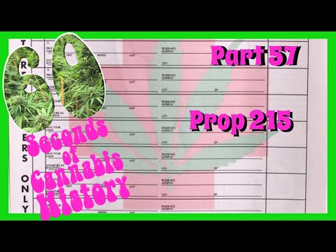 60 Seconds of Cannabis History: Part 57 - Prop 215