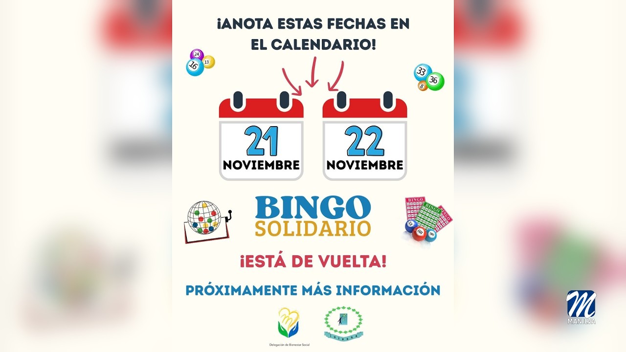 El Gran Bingo Solidario se celebrará el 21 y 22 de noviembre El Gran Bingo Solidario se celebrará el 21 y 22 de noviembre