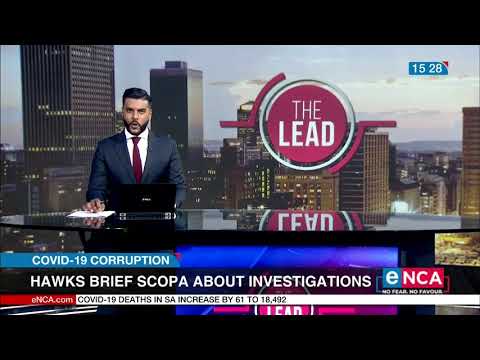 Hawks brief SCOPA about investigations COVID 19 Corruption