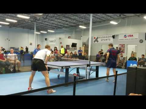 SOUTH FLORIDA. ROBO PONG US OPEN WARM UP TOURNAMENT Finals Marco Navas vs Bratchenko Sergey