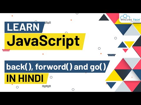 JavaScript Functions Window Back Forward Go Method using DOM
