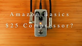 Video thumbnail for Amazon Basics Compressor | Can It Do The Job? (No Talking Demo) by Andrew Cheng - Guitarist